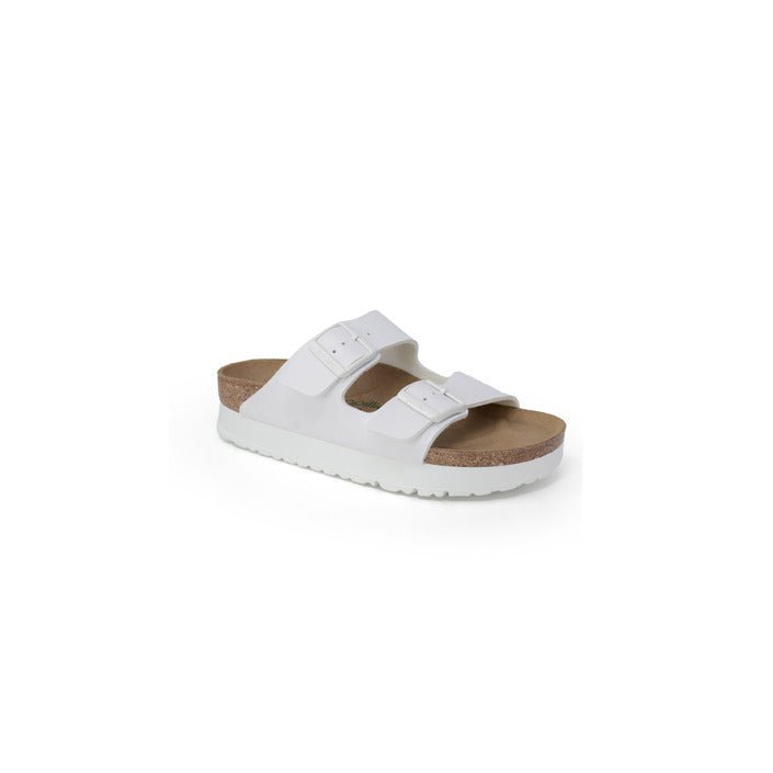 Birkenstock Arizona Papillio Buckle Bow Sandals White - Princess Attitude