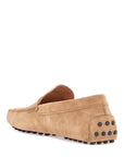 Tod'S - Bisquit Leather Moccasin With Rubber Sole