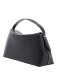 Toteme - Black Leather T-Lock Handbag With Adjustable Strap