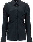 Toteme - Black Loose-Fit Long Sleeve Shirt