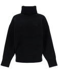 Toteme - Black Rws Wool And Cashmere Turtleneck Sweater