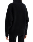 Toteme - Black Rws Wool And Cashmere Turtleneck Sweater