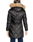 Blauer Althea Removable Fur Long Down Jacket Black - Princess Attitude