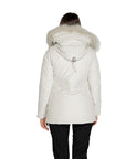 Blauer Feather Padded Blouson Quilted Jacket White - Princess Attitude