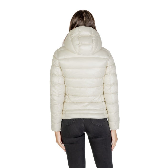 Blauer Kimberly Padded Down Turtlenck Jacket White - Princess Attitude