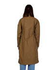 Blauer Turtle Neck Waterproof Maxi Coat Brown - Princess Attitude