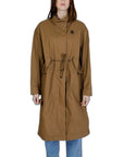 Blauer Turtle Neck Waterproof Maxi Coat Brown - Princess Attitude