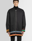 Raf Simons - Bomber Jacket With Striped Ribbing