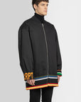 Raf Simons - Bomber Jacket With Striped Ribbing