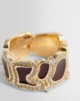 Bottega Veneta - Cubic Zirconia Lava Ring - Princess Attitude