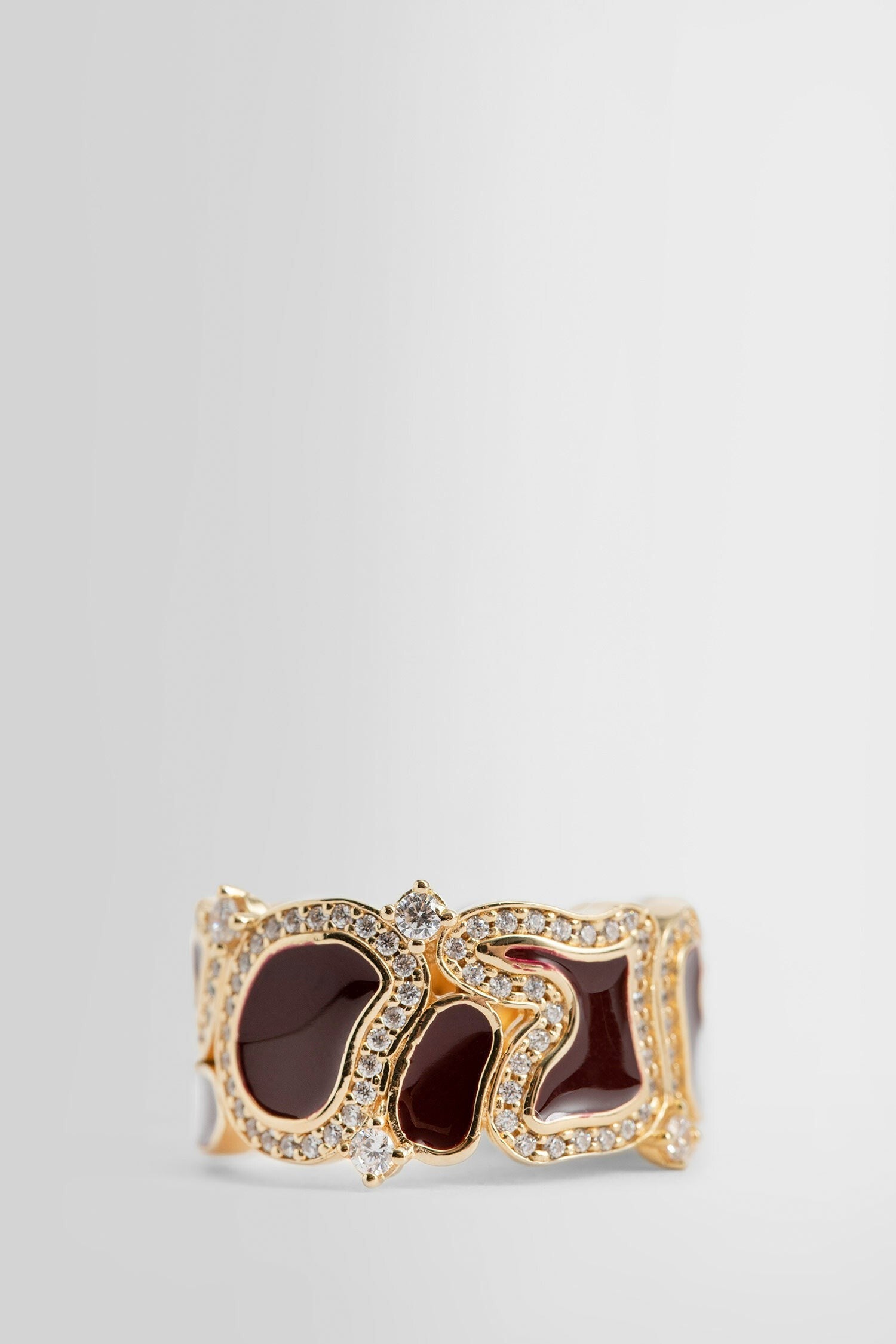 Bottega Veneta - Cubic Zirconia Lava Ring - Princess Attitude