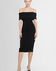 Bottega Veneta - Off - The - Shoulders Midi Dress - Princess Attitude