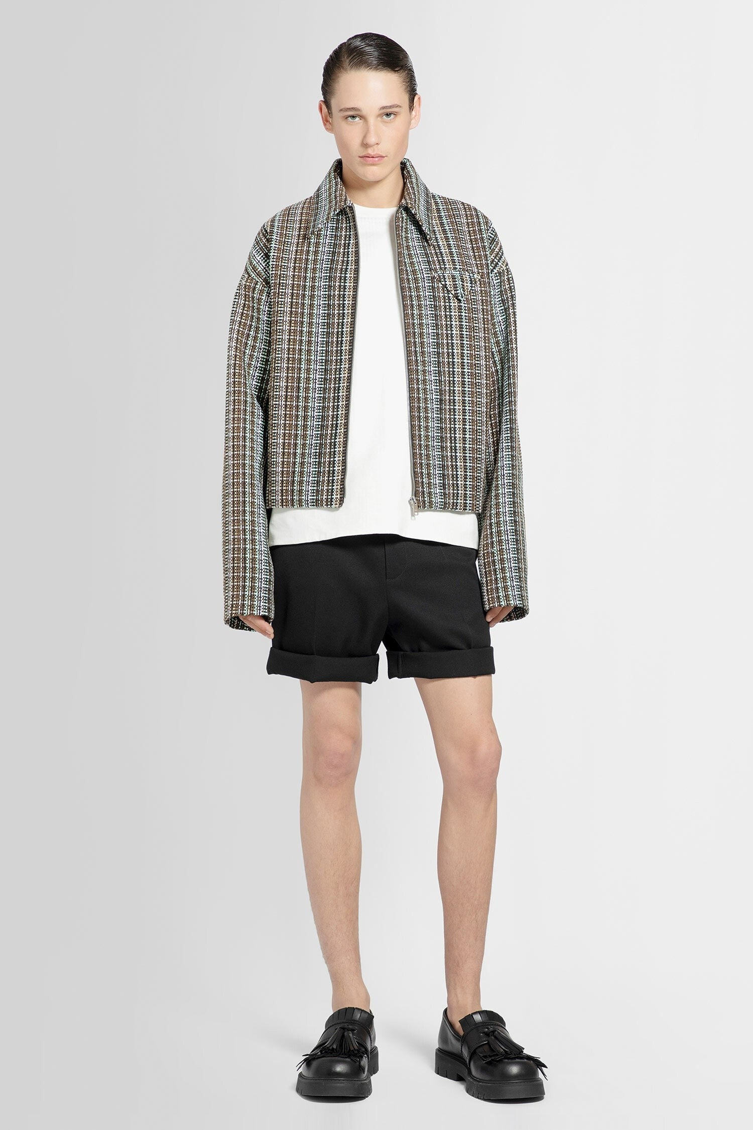 Bottega Veneta - Tailored Wool Shorts - Princess Attitude