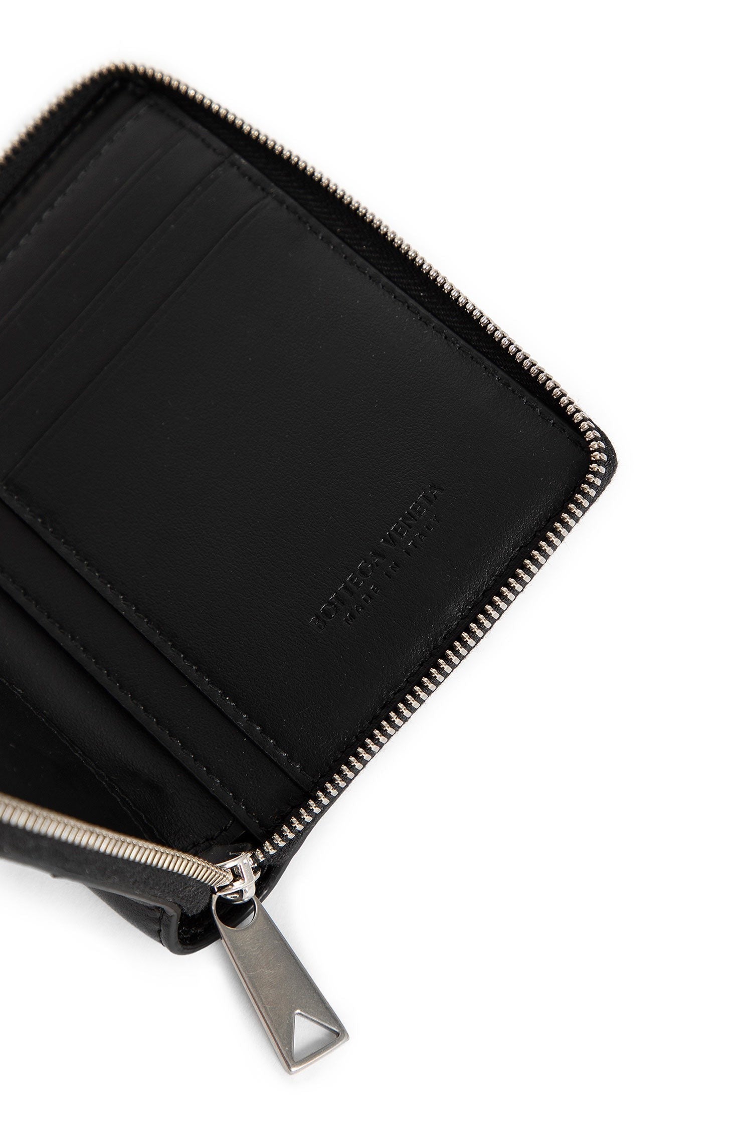 Bottega Veneta - Zip Around Intrecciato Leather Wallet - Princess Attitude