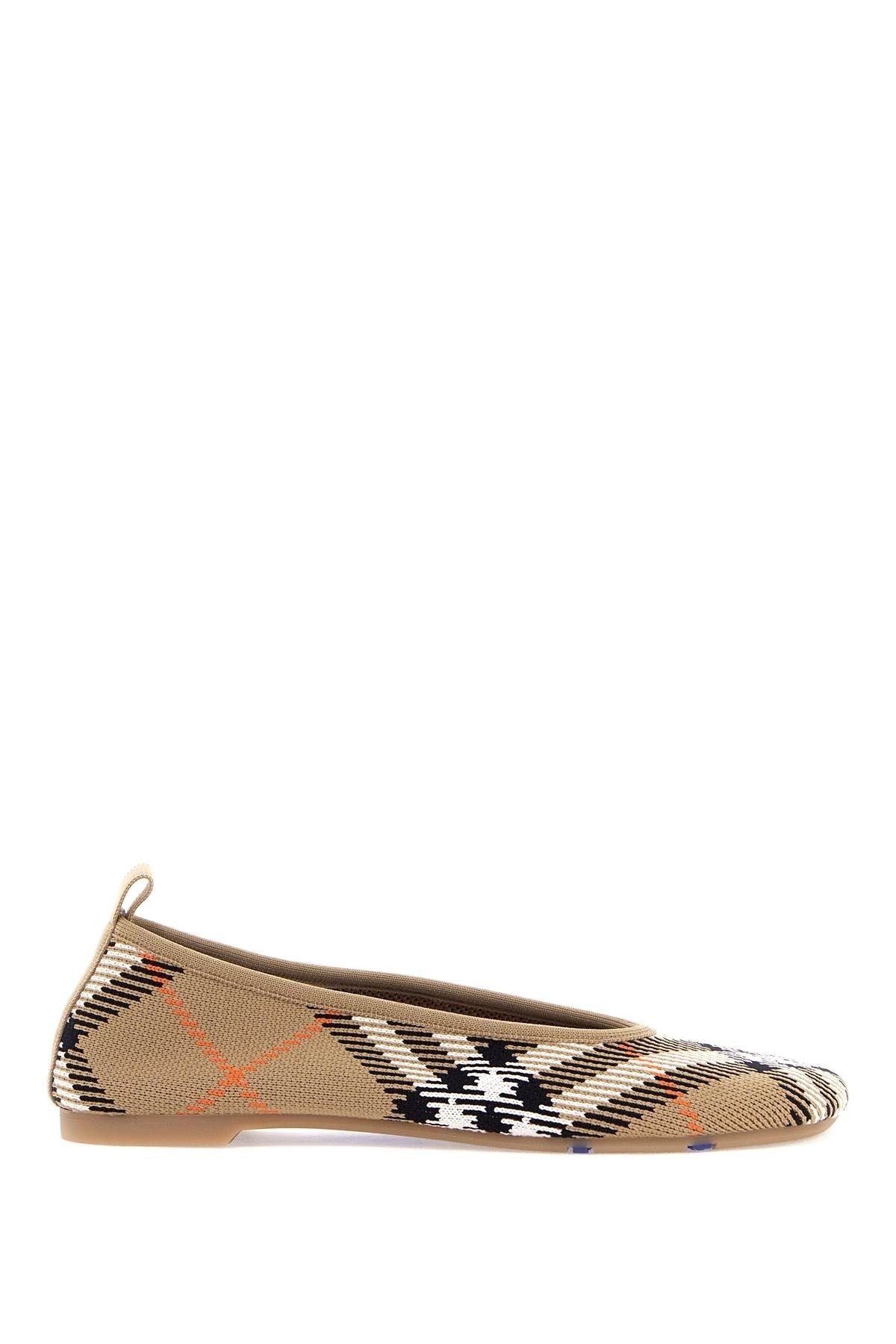 Burberry - Baby Checkered Ballet Flats - Princess Attitude