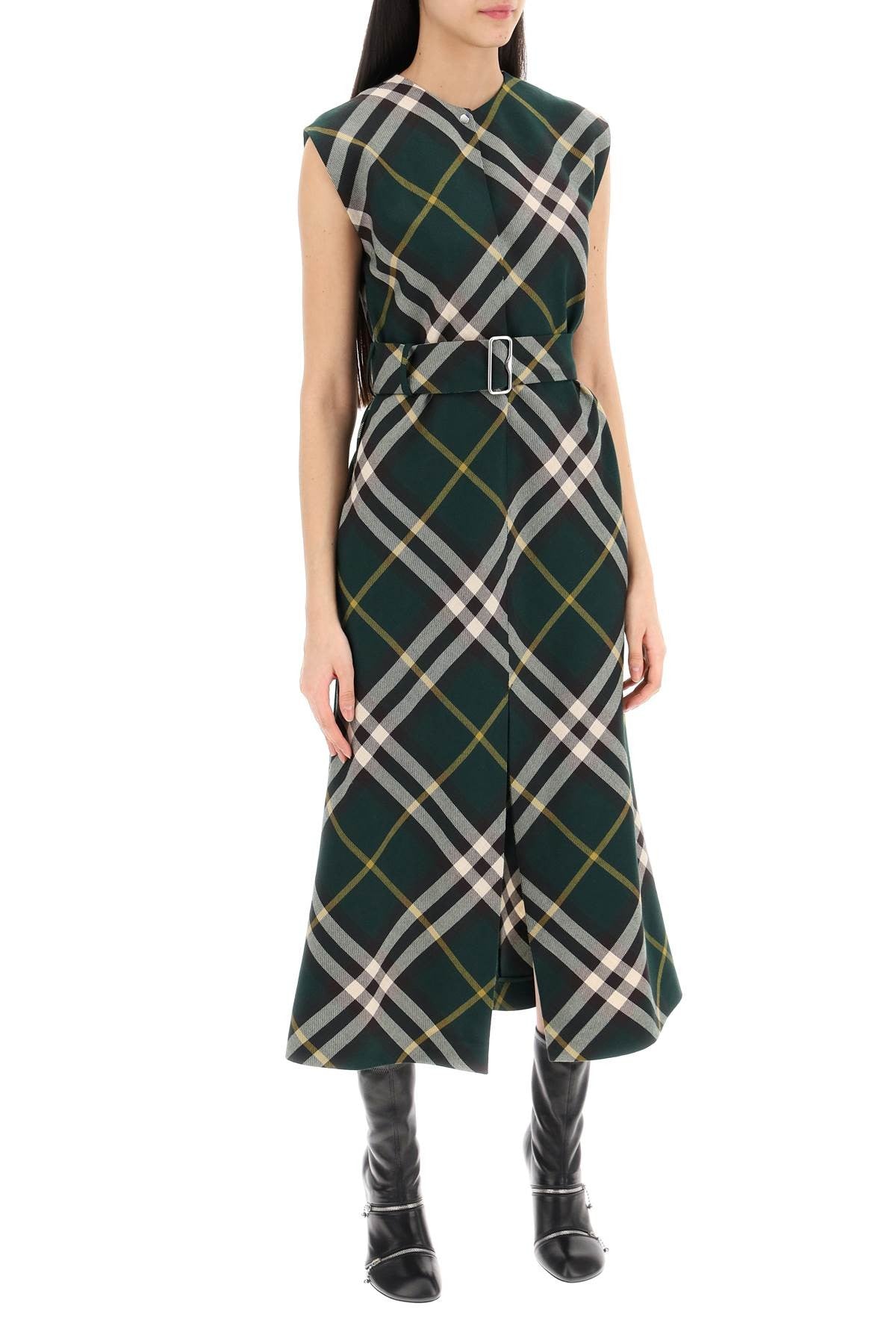 Burberry - Ered Wool Midi Dress - Princess Attitude