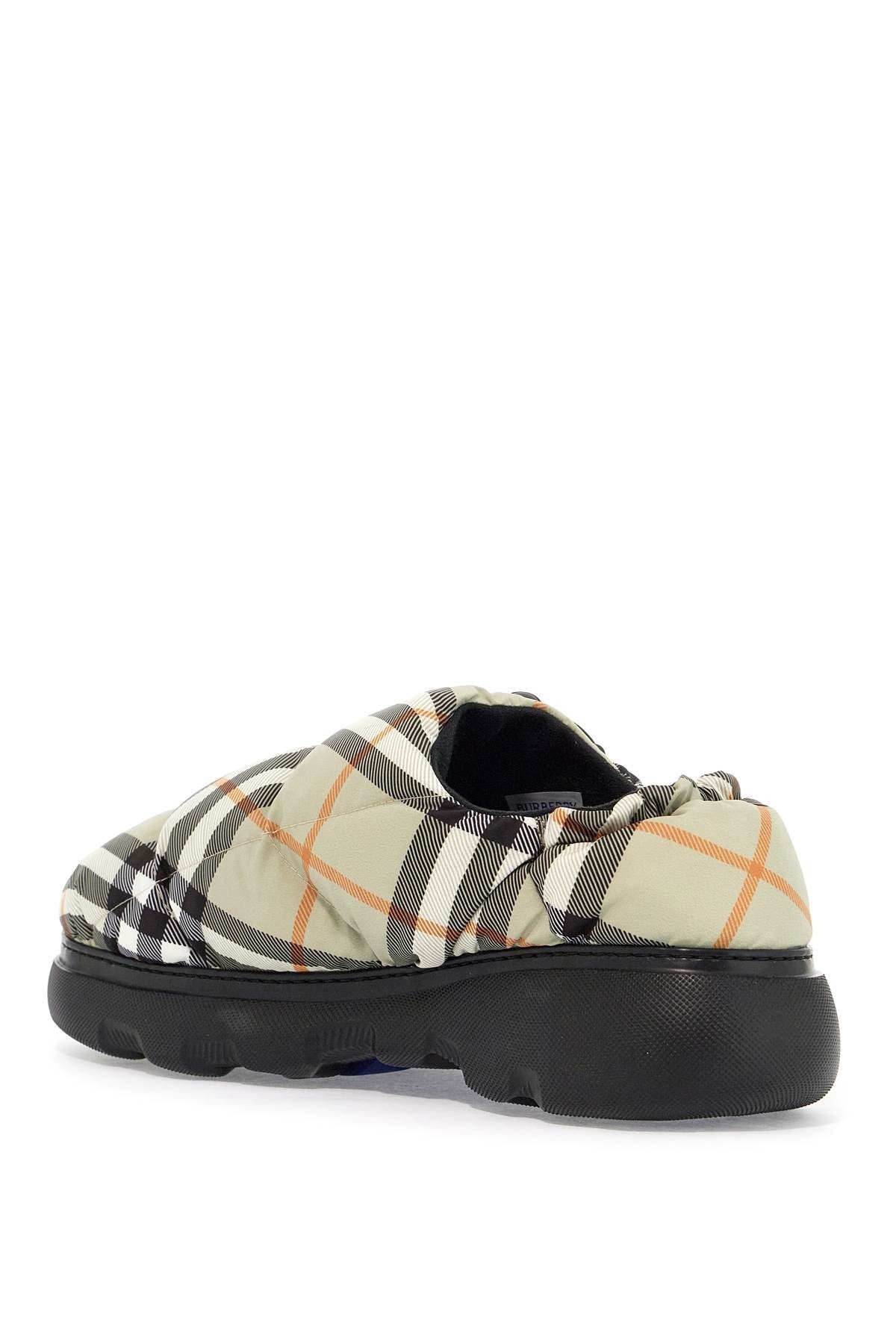 Burberry - Nylon Check Mules Pillow For - Princess Attitude