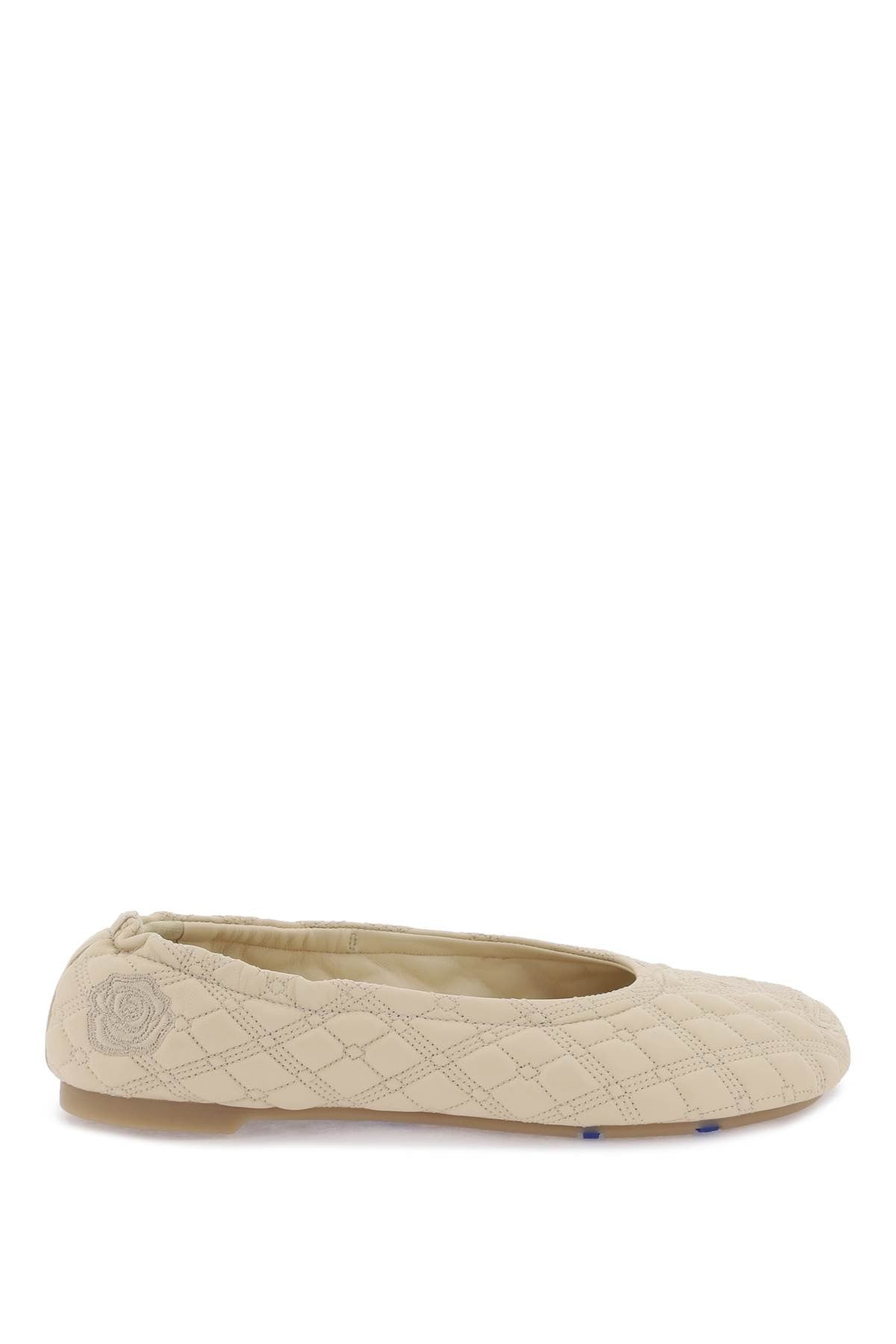 Burberry - Quilted Leather Sadler Ballet Flats - Princess Attitude