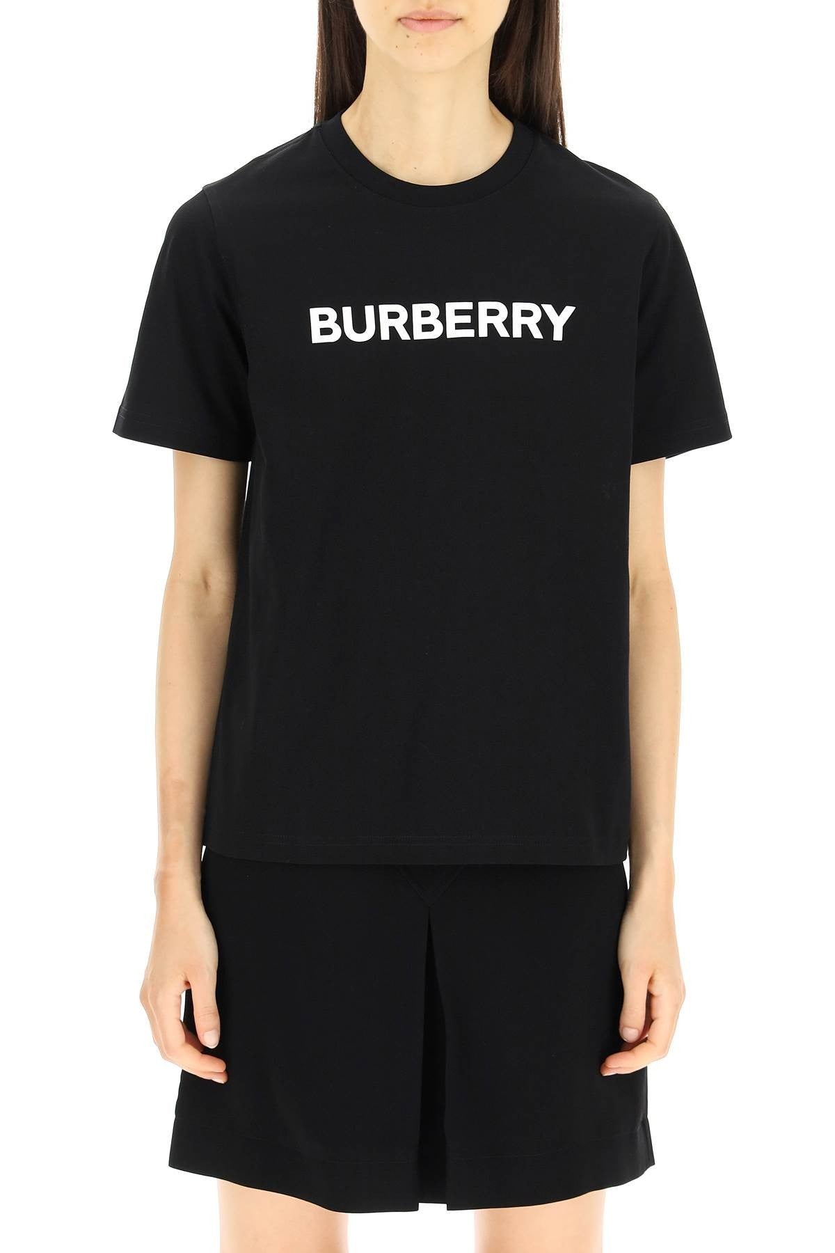 Burberry - T-Shirt With Logo Print - Princess Attitude