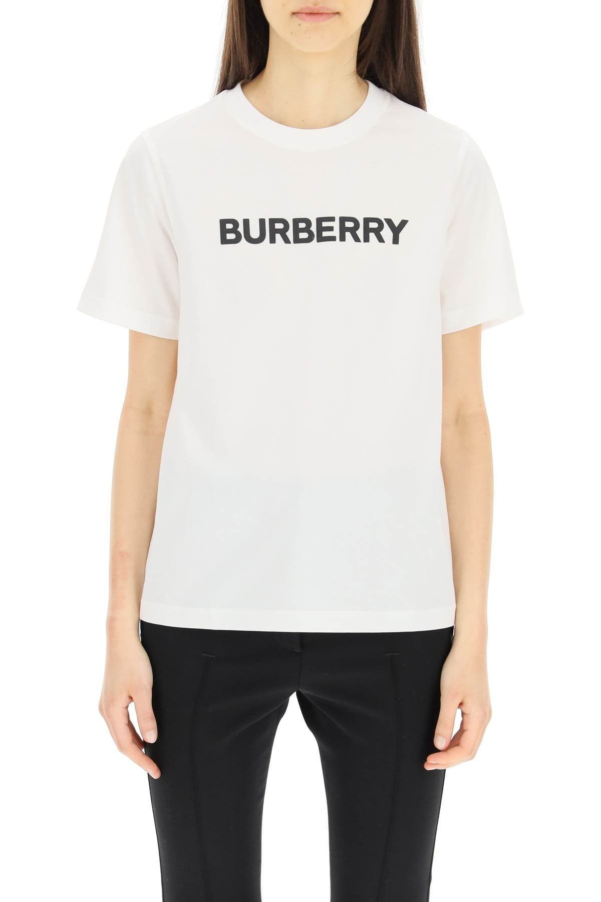 Burberry - T-Shirt With Logo Print - Princess Attitude