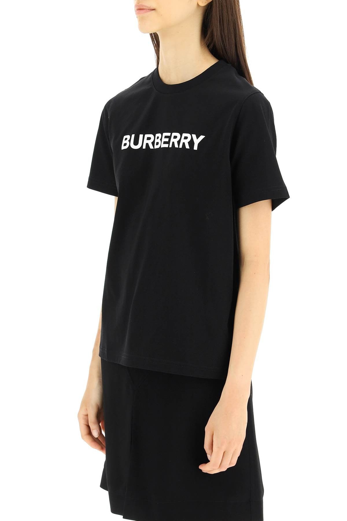 Burberry - T-Shirt With Logo Print - Princess Attitude