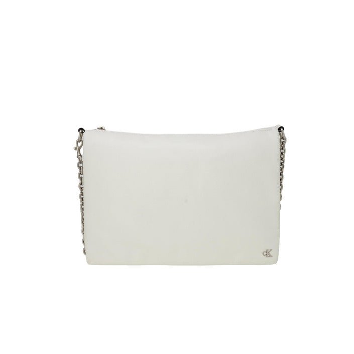 Calvin Klein Chain Strap Crossbody Bag White - Princess Attitude