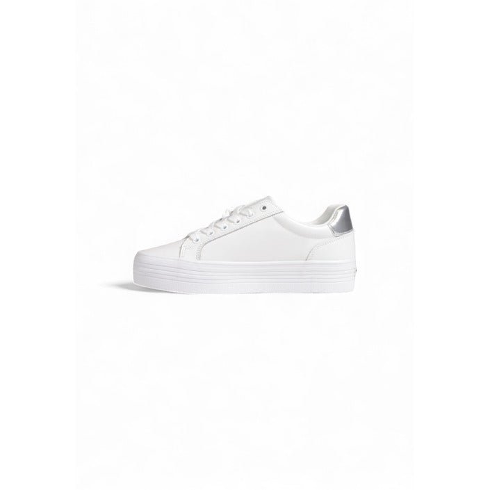 Calvin Klein Classic Chunky Cupsole Sneakers Silver - Princess Attitude