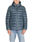 Calvin Klein Hooded And Quilted Packable Jacket Blue - Princess Attitude