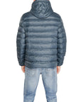 Calvin Klein Hooded And Quilted Packable Jacket Blue - Princess Attitude