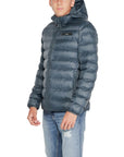 Calvin Klein Hooded And Quilted Packable Jacket Blue - Princess Attitude