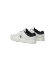 Calvin Klein Jeans Leather Trainer Sneakers White - Princess Attitude