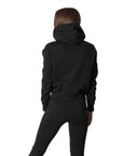 Calvin Klein Jeans Logo Print Hooded Sweatshirt Black - Princess Attitude