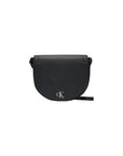 Calvin Klein Jeans Minimal Monogram Saddle Crossbody Bag Black - Princess Attitude