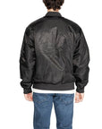 Calvin Klein Jeans Nylon Padded Bomber Jackets Black - Princess Attitude