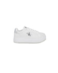 Calvin Klein Jeans Platform Leather Sneakers White - Princess Attitude