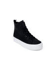 Calvin Klein Jeans Sabrina Platform High Top Sneakers Black - Princess Attitude