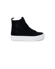 Calvin Klein Jeans Sabrina Platform High Top Sneakers Black - Princess Attitude