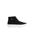 Calvin Klein Platform High Top Suede Sneakers Black - Princess Attitude