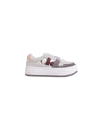 Calvin Klein Platform Suede Leather Trainer Sneakers Grey - Princess Attitude