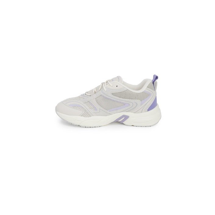 Calvin Klein Retro Tennis Leather Sneakers Lilac - Princess Attitude