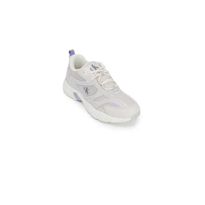 Calvin Klein Retro Tennis Leather Sneakers Lilac - Princess Attitude