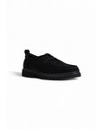 Calvin Klein Suede Lace Up Hybrid Apron Shoes Black - Princess Attitude