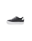 Calvin Klein Vulc Lace - Up Flatform Sneakers Black - Princess Attitude