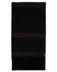 Toteme - Charcoal Grey Monogram Jacquard Wool Scarf