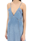 Chloe' - Denim Maxi Dress For Women - Princess Attitude