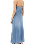 Chloe' - Denim Maxi Dress For Women - Princess Attitude