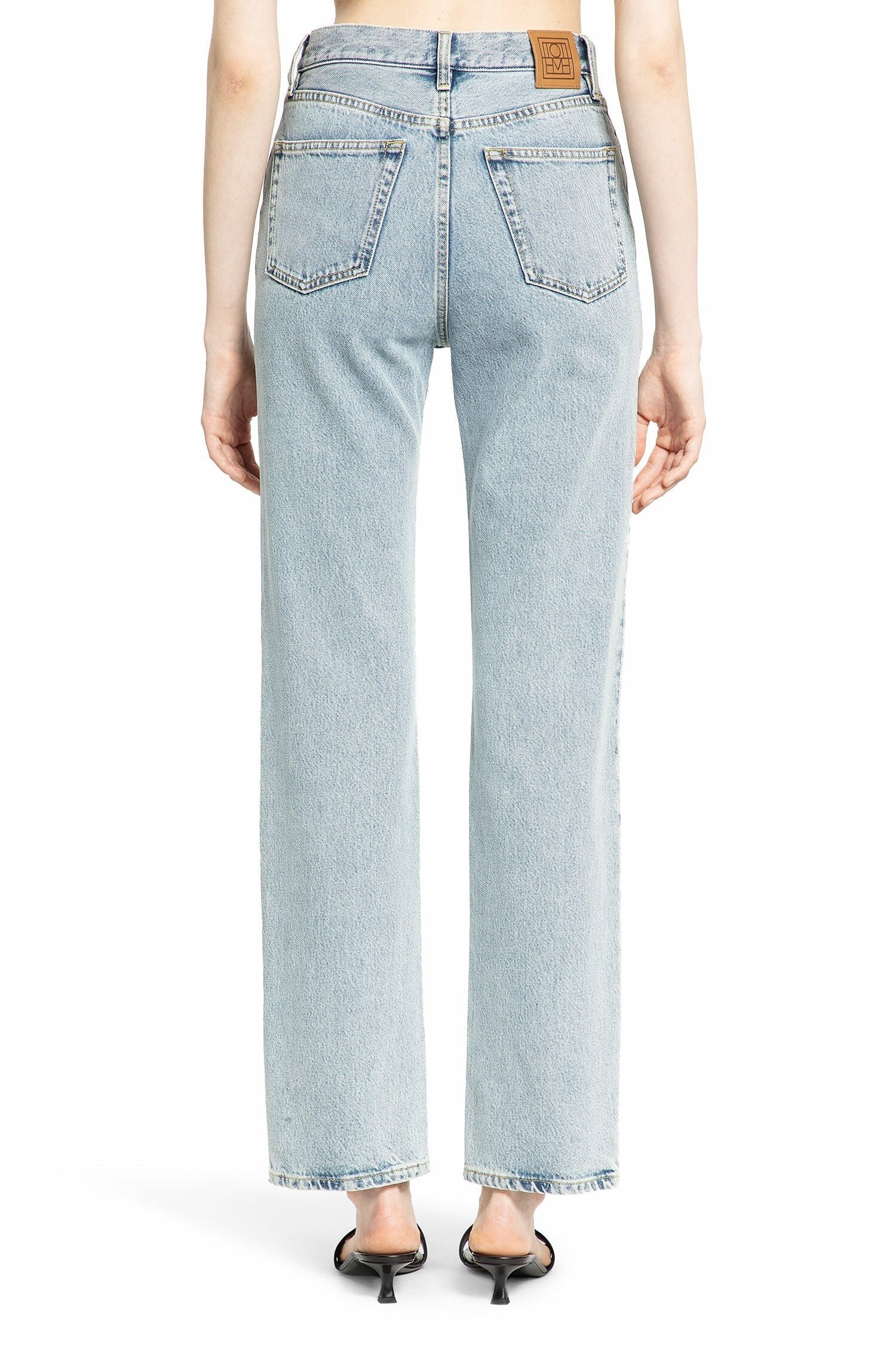 TOTEME - Classic Cut Full Length Jeans