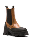 Ganni - Cleated Heeled Chelsea Boot