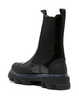 Ganni - Cleated Mid Chelsea Boot