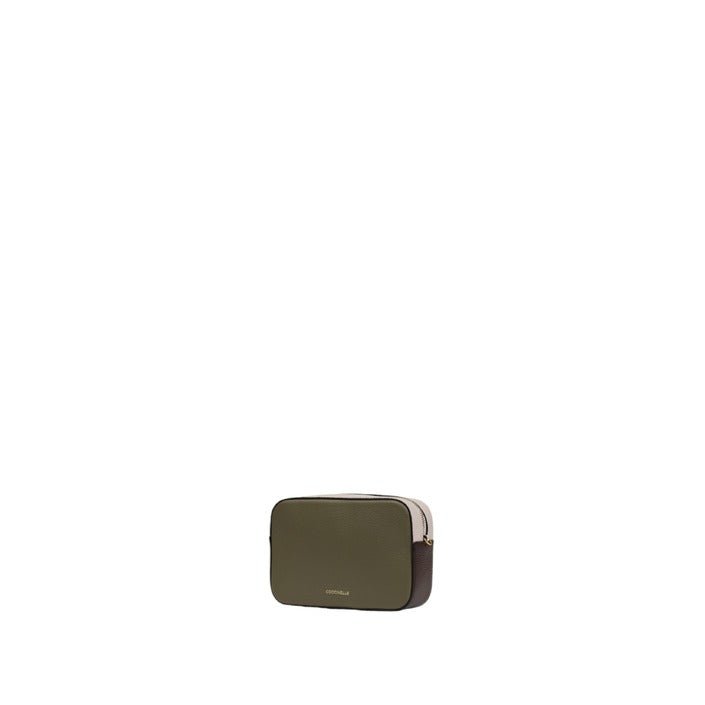 Coccinelle Tebe Grained Leather Camera Bag Green - Princess Attitude